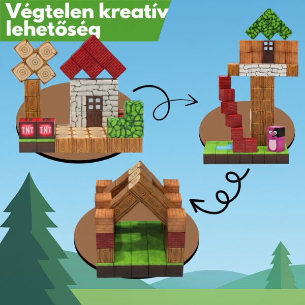 MagneCraft kockák – mágneses építőkockák a kevesebb képernyőidőért és sok órányi játékért